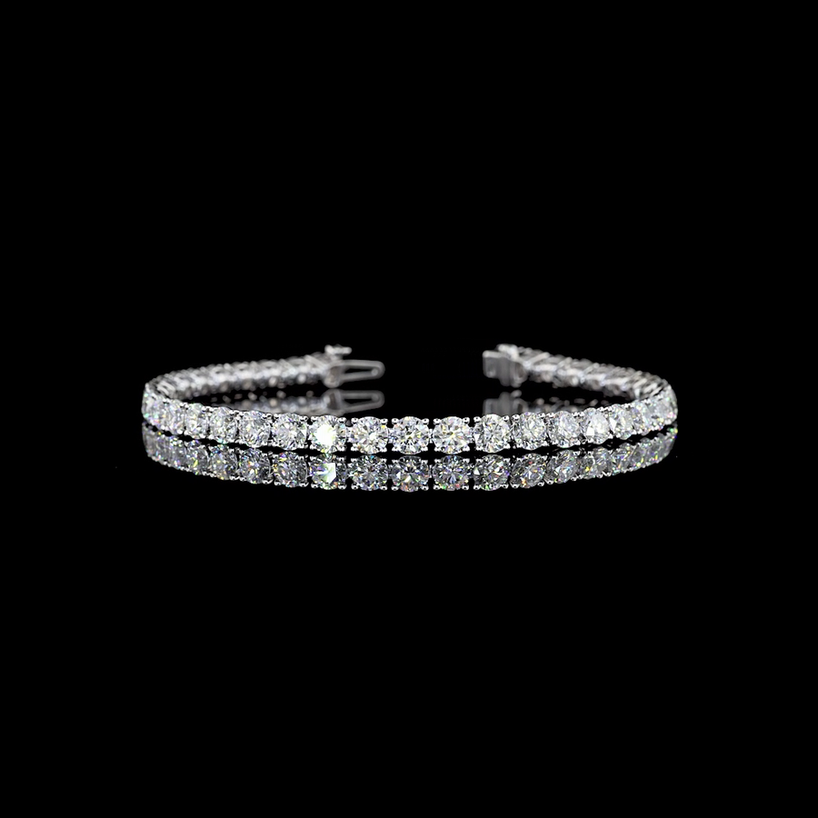 Round Diamond Tennis Bracelet