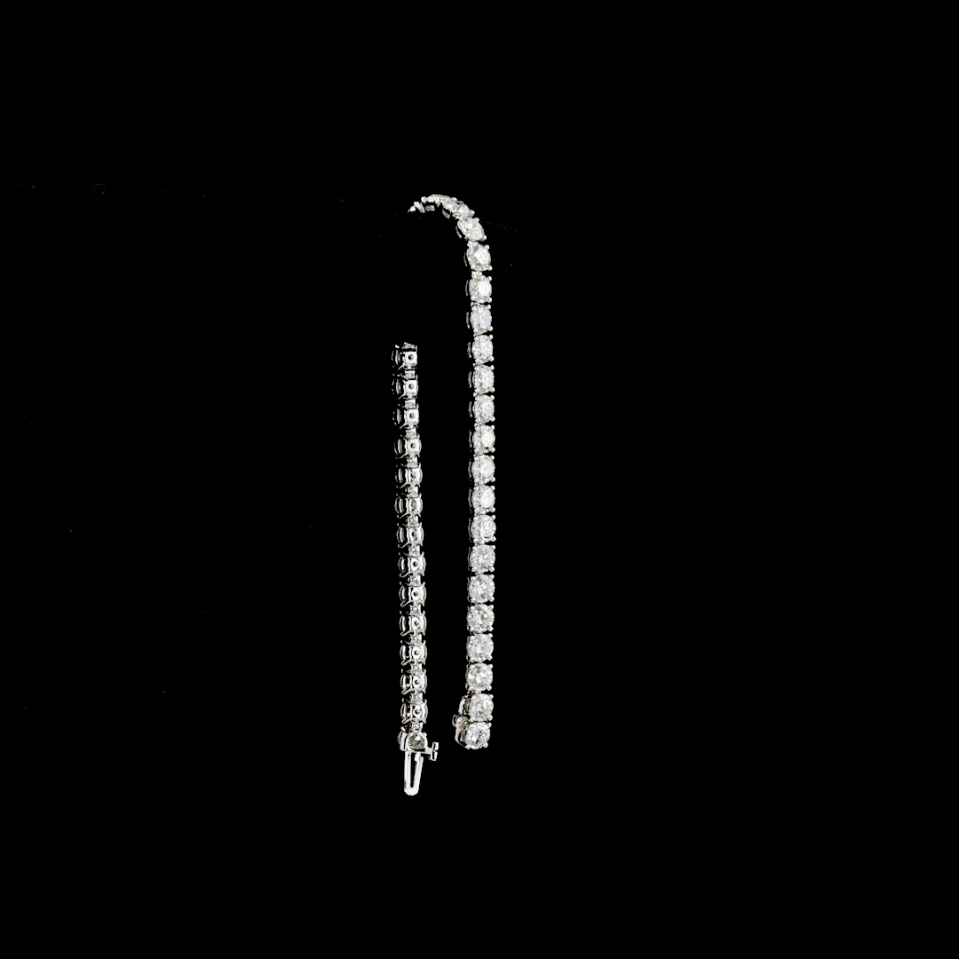 Round Diamond Tennis Bracelet
